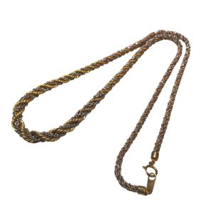 K18/Pt850 コンビネックレス　18金/プラチナ850　コンビ　アクセサリー　貴金属