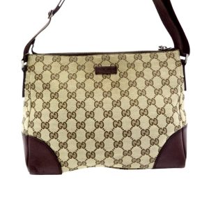 GUCCI グッチ GGキャンバス ショルダーバッグ