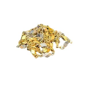 K18/Pt850 ネックレス 石なし 18金 プラチナ アクセサリー