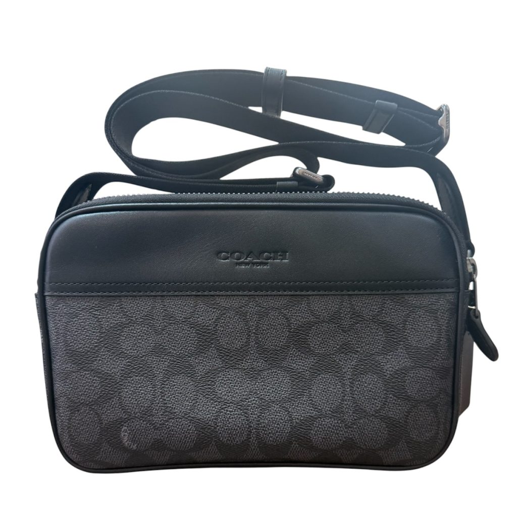 COACH グラハム クロスボディ バッグ・シグネチャー キャンバス