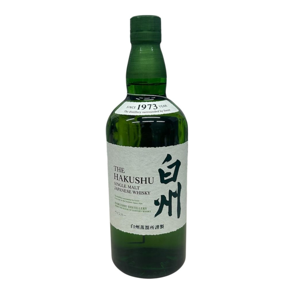 清々しい森の香り！サントリー「白州」をお買取りいたしました！