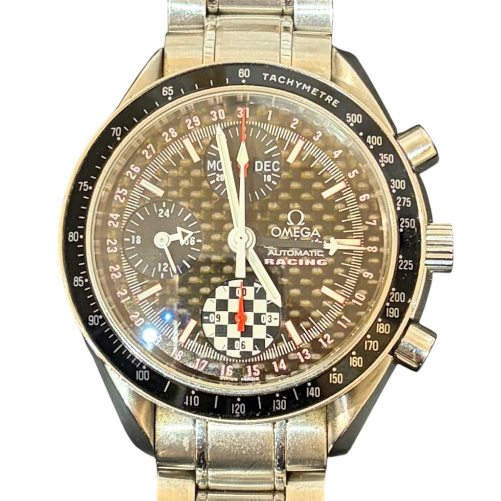 オメガ(OMEGA) スピードマスター レーシング ミハエル・シューマッハ モデル (3529.50.00) 腕時計 メンズ