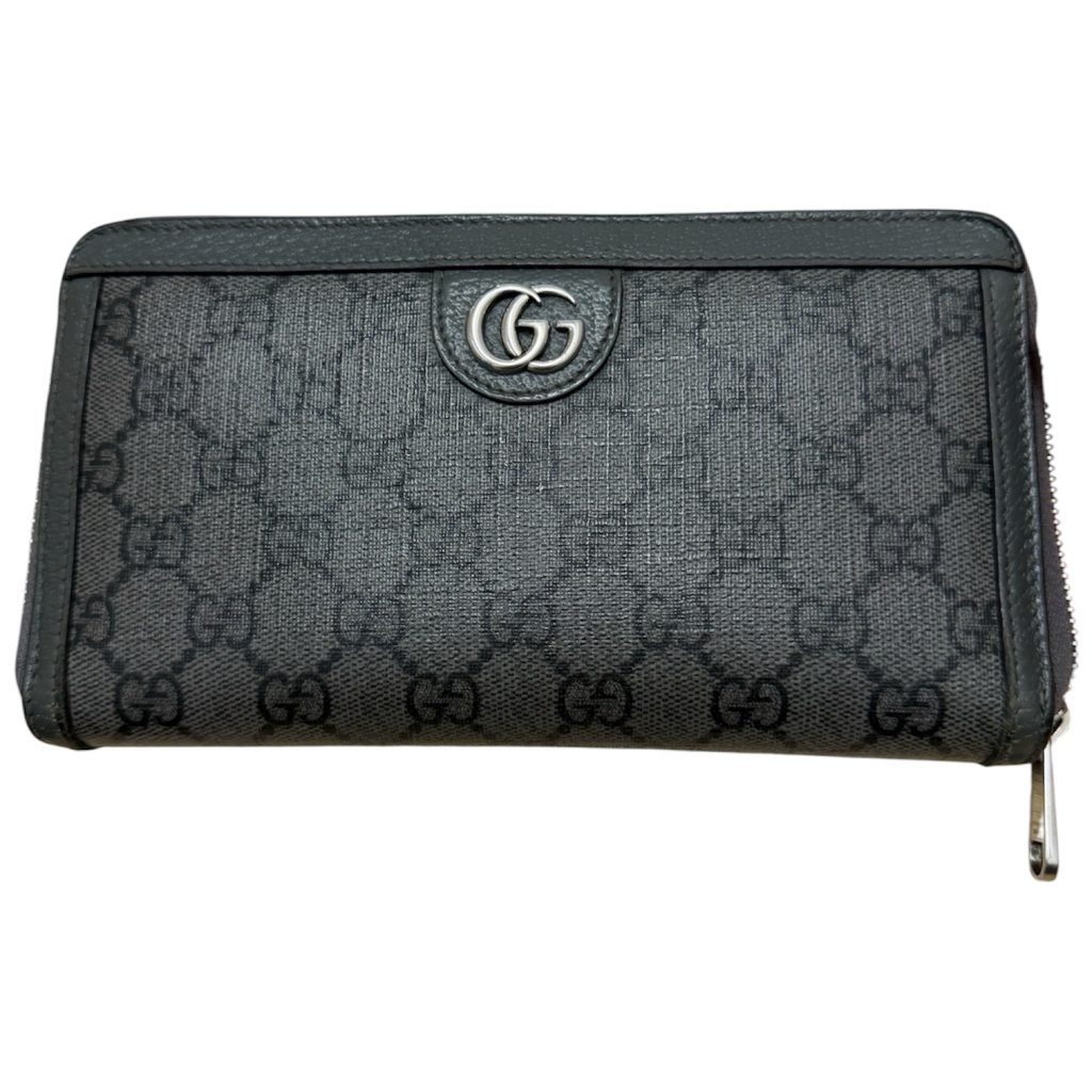 グッチ（GUCCI）GGスプリーム オフィディア ジップアラウンドウォレット（長財布