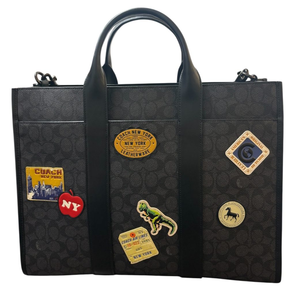 COACH　ウェスリートート・シグニチャーキャンバス・パッチ