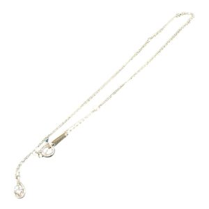 K18WG ネックレス メレダイヤ