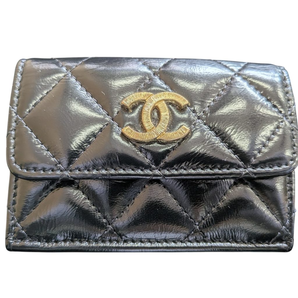 CHANEL シャネル スモールフラップウォレット 折りたたみ財布