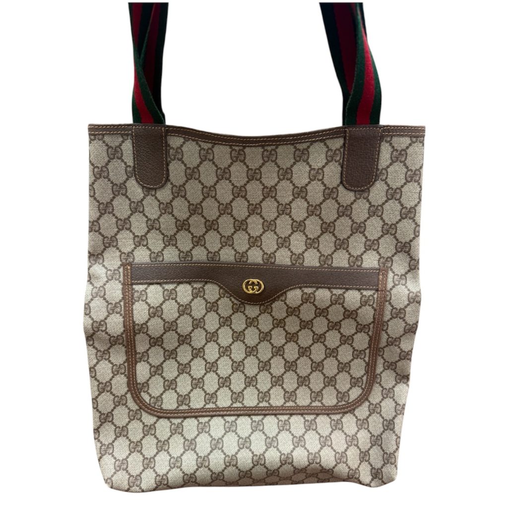グッチ GUCCI スプリーム シェリーライントートバッグ