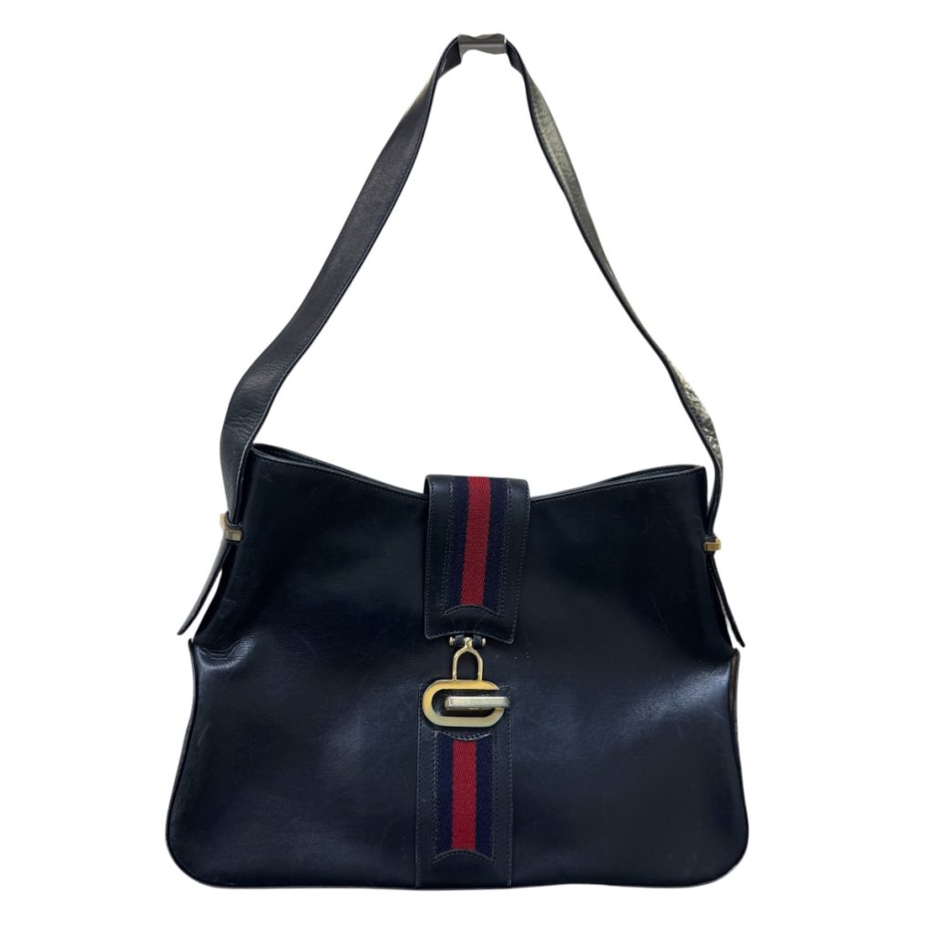 【オールドグッチ ショルダーバッグ】GUCCI【Cランク】
