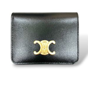 【トリオンフ コンパクトウォレット】CELINE【Aランク】