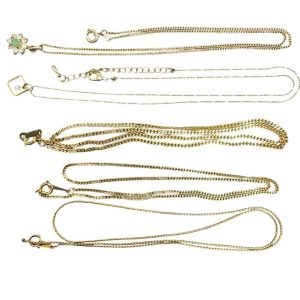 金プラチナのお買い取り|K18ネックレスおまとめのお買い取り| 龍ケ崎市宮渕町