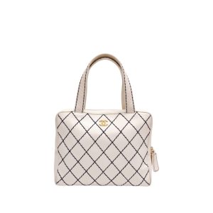 CHANEL ワイルドステッチ ハンドバッグ シャネル A14692