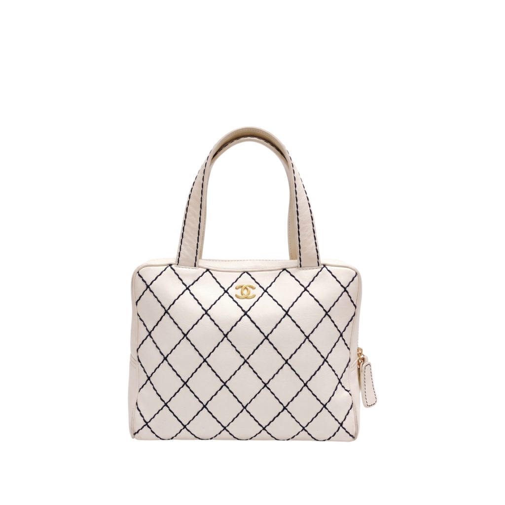 CHANEL ワイルドステッチ ハンドバッグ シャネル A14692