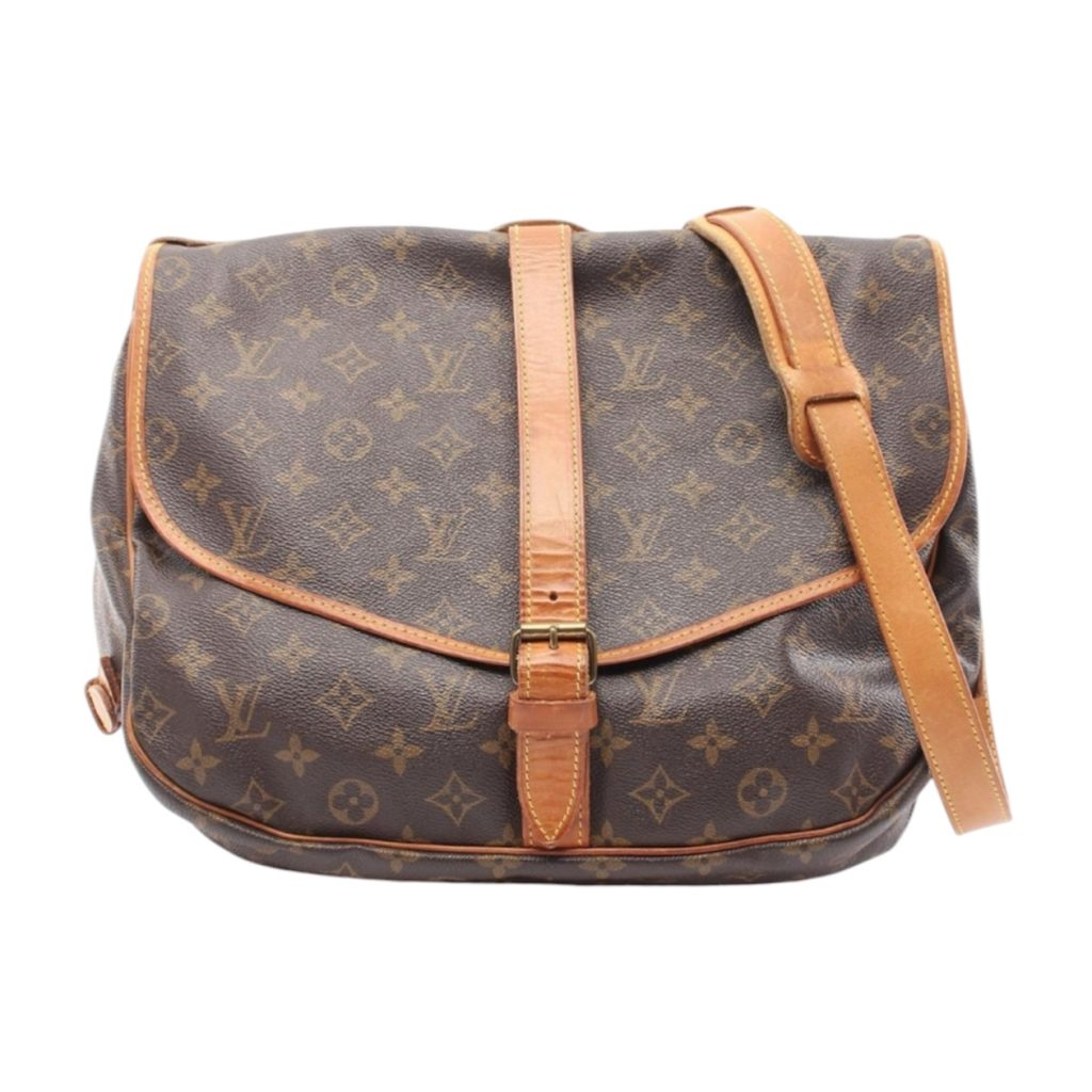 【Louis Vuitton】ルイヴィトン・モノグラム・キャンバス・ソミュール35・ハンドバック・M42254