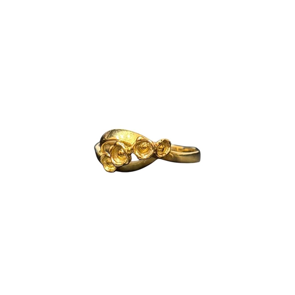 K18 リング 石なし 18金 アクセサリー