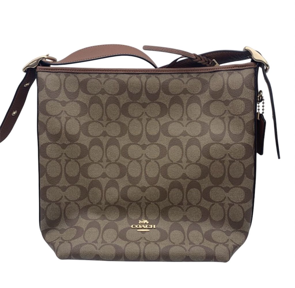 COACH（コーチ） ヴァル ダッフル シグネチャーキャンバス C2819