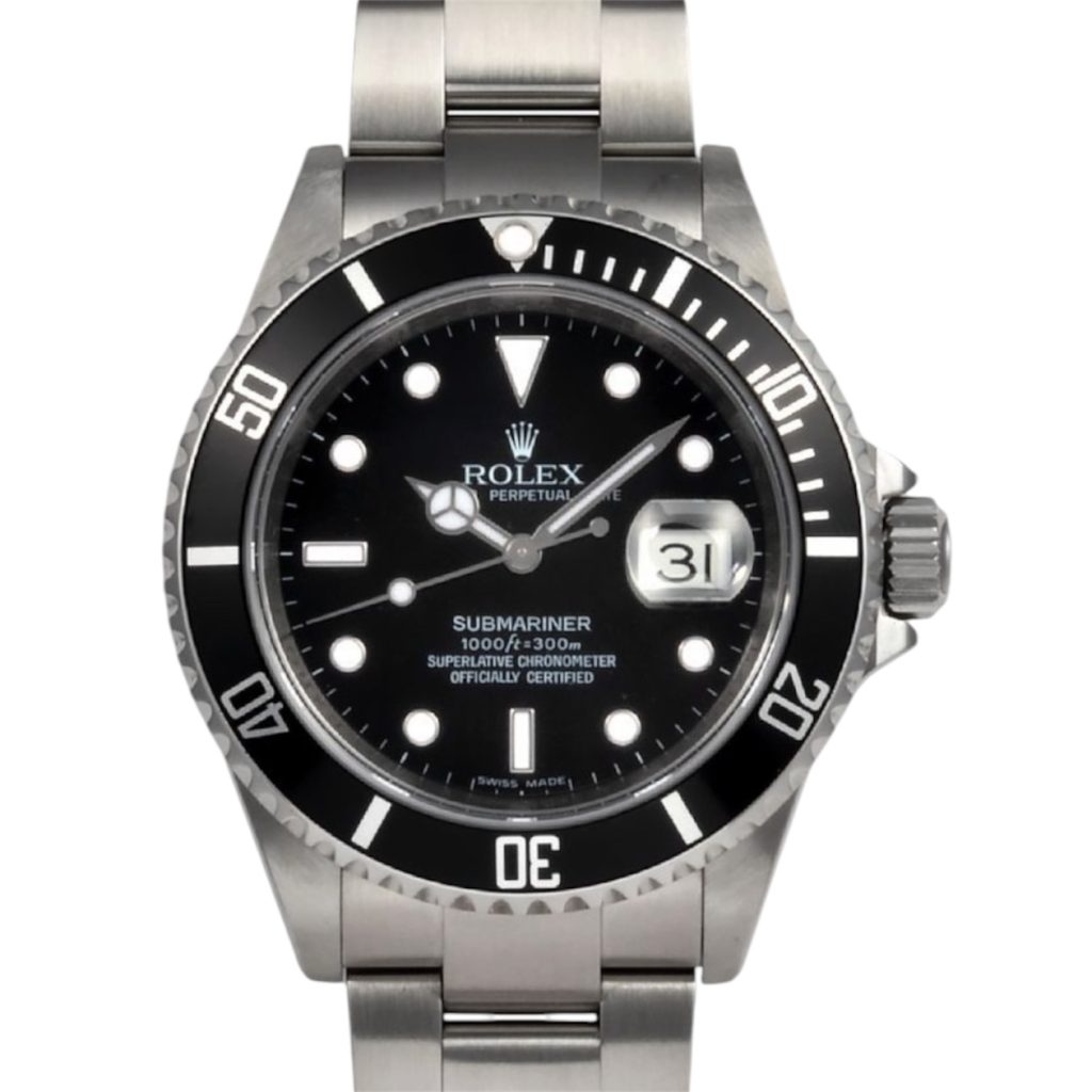 【Rolex ロレックス】サブマリーナ・16610・時計・デイト・ブラック
