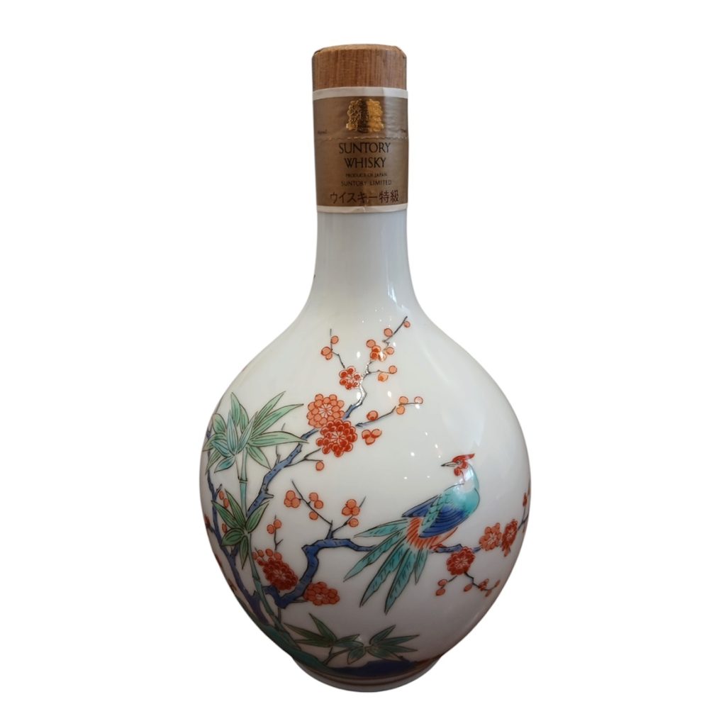 サントリーエクセレンス有田焼錦鶏菊梅竹文 720ml