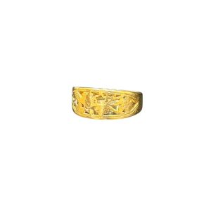 K18 リング 石なし 18金 アクセサリー