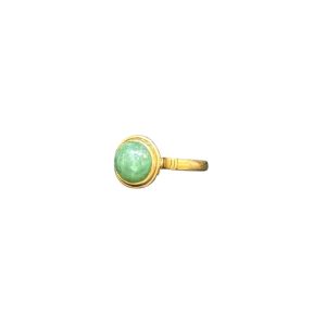 K18 リング 石あり 18金 アクセサリー