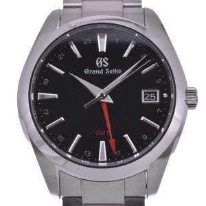【Grand Seiko グランドセイコー】GMT・ヘリテージ・キャリバー9F・SBGN013・ブラック・時計・クォーツ・メンズ・レディース