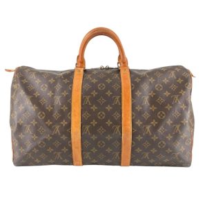 【Louis Vuitton ルイヴィトン】モノグラム・キャンバス・キーポル55・ハンドバック・M41424・メンズ・レディース