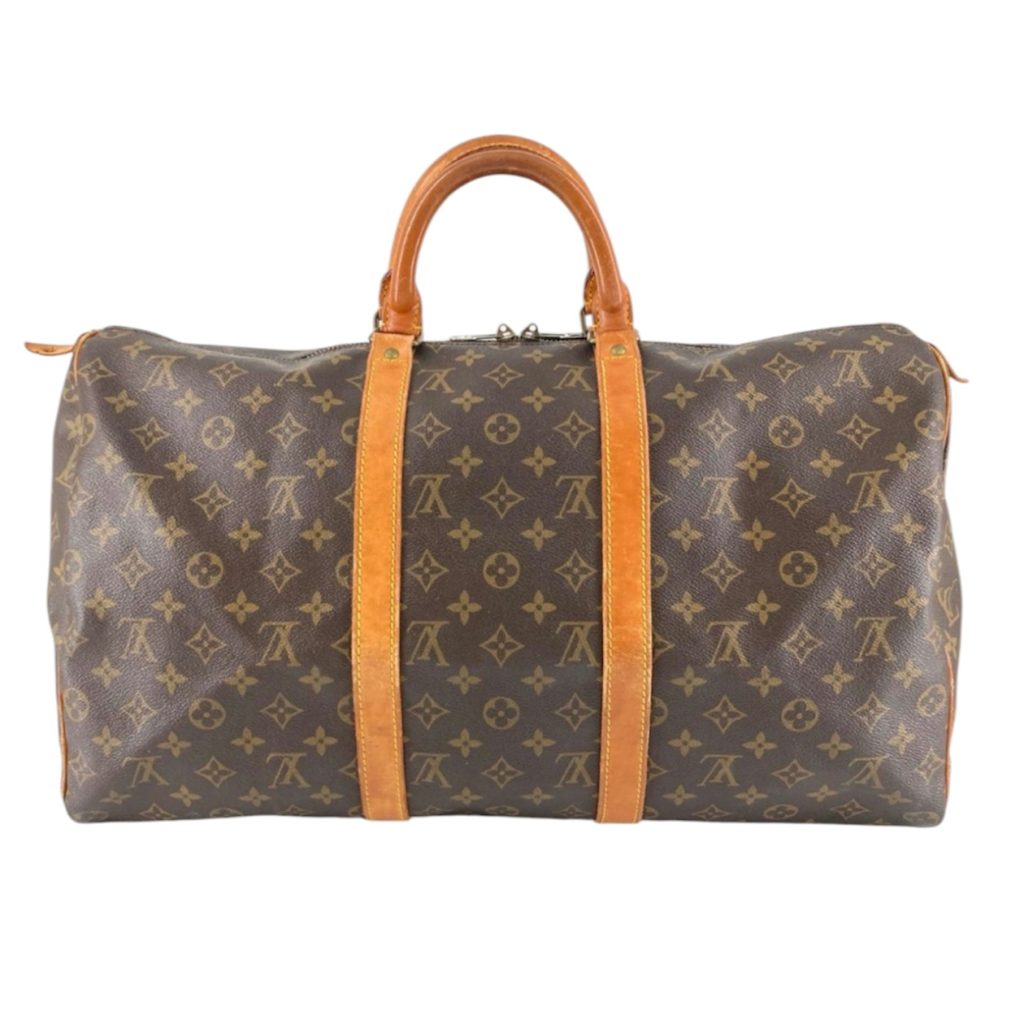 【Louis Vuitton ルイヴィトン】モノグラム・キャンバス・キーポル55・ハンドバック・M41424・メンズ・レディース