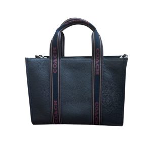 COACH コーチ トートバッグ 2Way スミス シルバー/ブラックマルチ