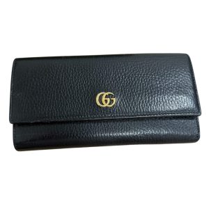 GUCCI グッチ GGマーモント ダブルG 長財布