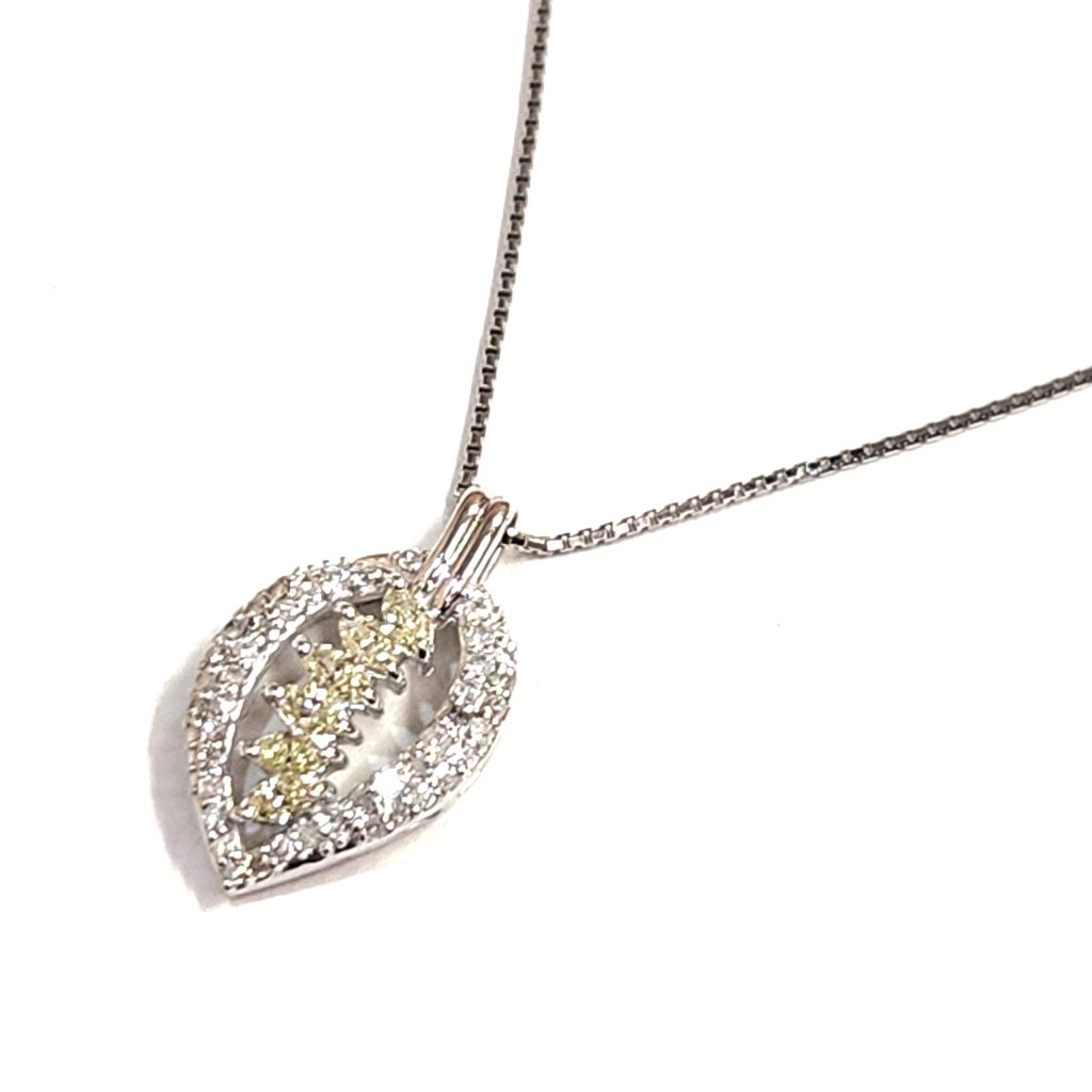 【Pt900 プラチナ ダイヤモンドネックレス】 ジュエリー 高価買取  査定無料伊勢崎市連取町