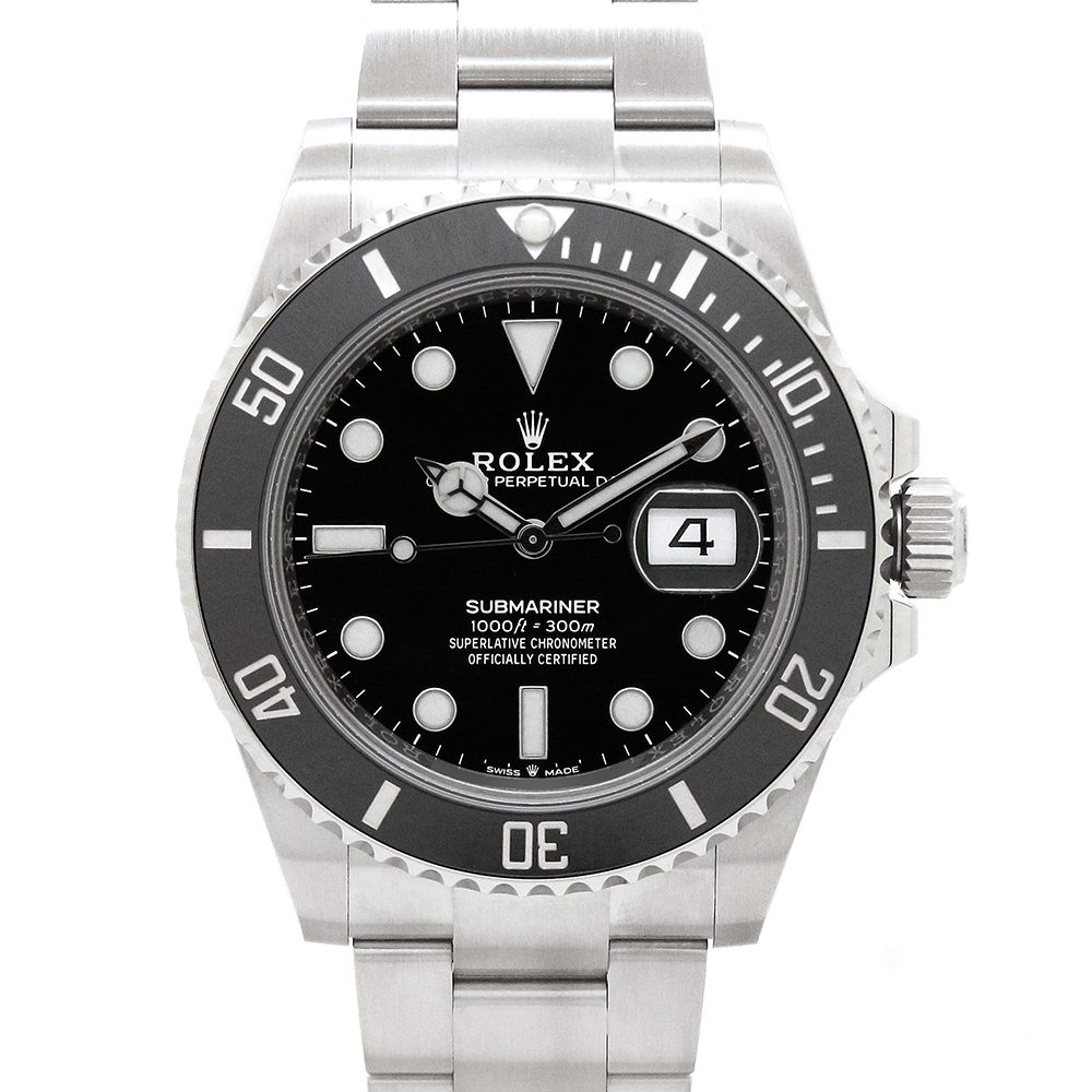 ロレックス ROLEX サブマリーナー デイト 126610LN ランダム番 SS ブラック文字盤 自動巻き メンズ 腕時計