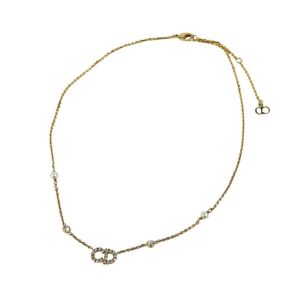 Dior クリスチャンディオール Clair D Lune ネックレス レジンパール クレール ディー リュヌ