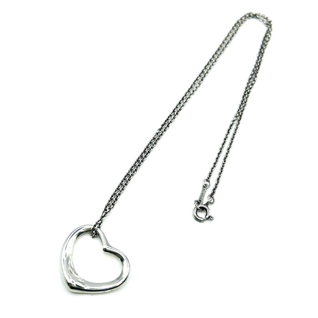 ティファニー（Tiffany & Co.）オープンハート シルバー925 ネックレス