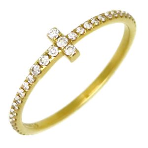 TIFFANY&Co. ティファニー Tワイヤー リング 750 K18