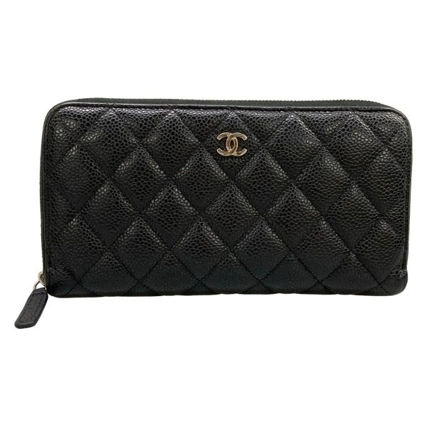 シャネル CHANEL 長財布 マトラッセ 黒
