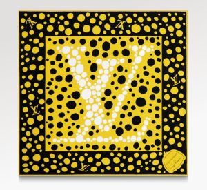 LV  草間彌生 コラボ カレ45 新品 希少 完売 / スカーフ バンダナ パンプキン カレ ルイ ヴィトン YAYOI KUSAMA 草間