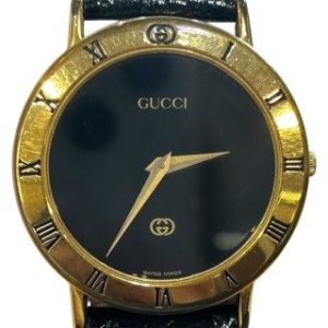 グッチ（GUCCI）ラウンドフェイス 3000M クォーツ 腕時計
