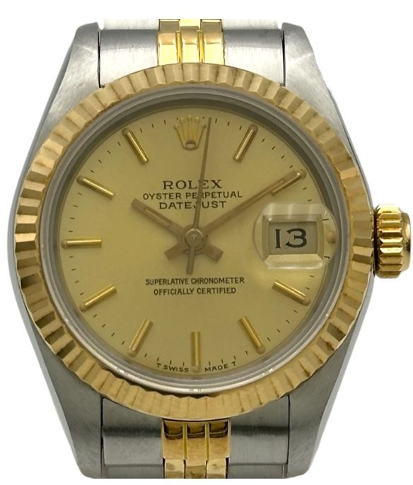 ロレックス ROLEX デイトジャスト 16233 シャンパン文字盤