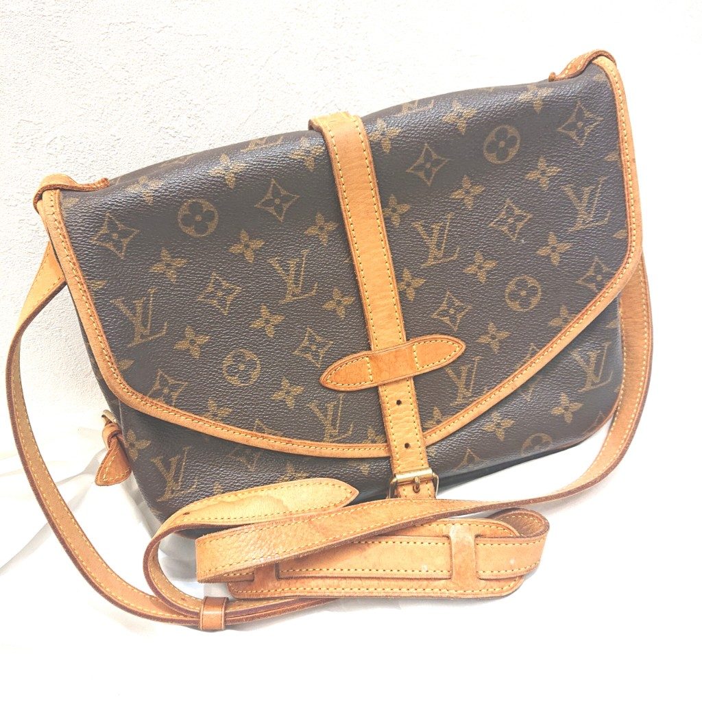 LOUIS VUITTON ルイヴィトン モノグラム ソミュール30 ショルダーバッグ