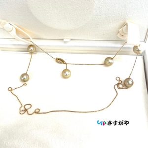 TASAKI 田崎 タサキ パールネックレス 750 ジュエリー