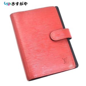 LOUIS VUITTON ルイ・ヴィトン エピ アジェンダPM 手帳カバー