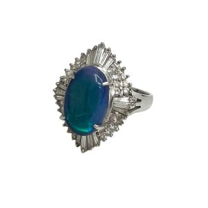 Pt900　サファイアリング　1.99ct