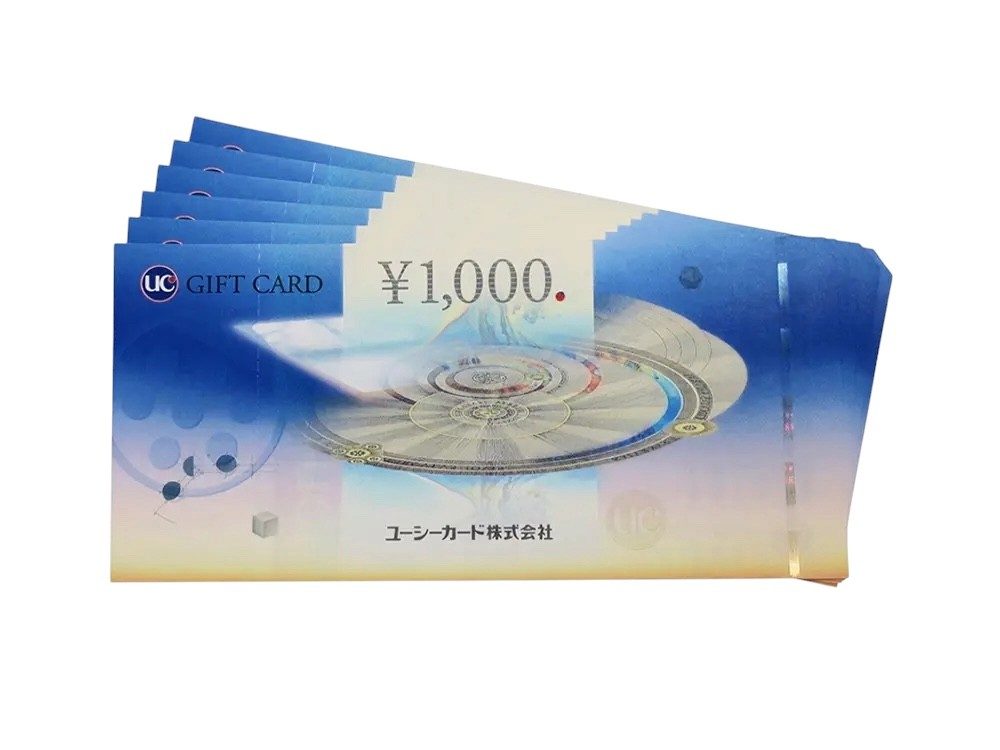 UCギフトカード　1000円