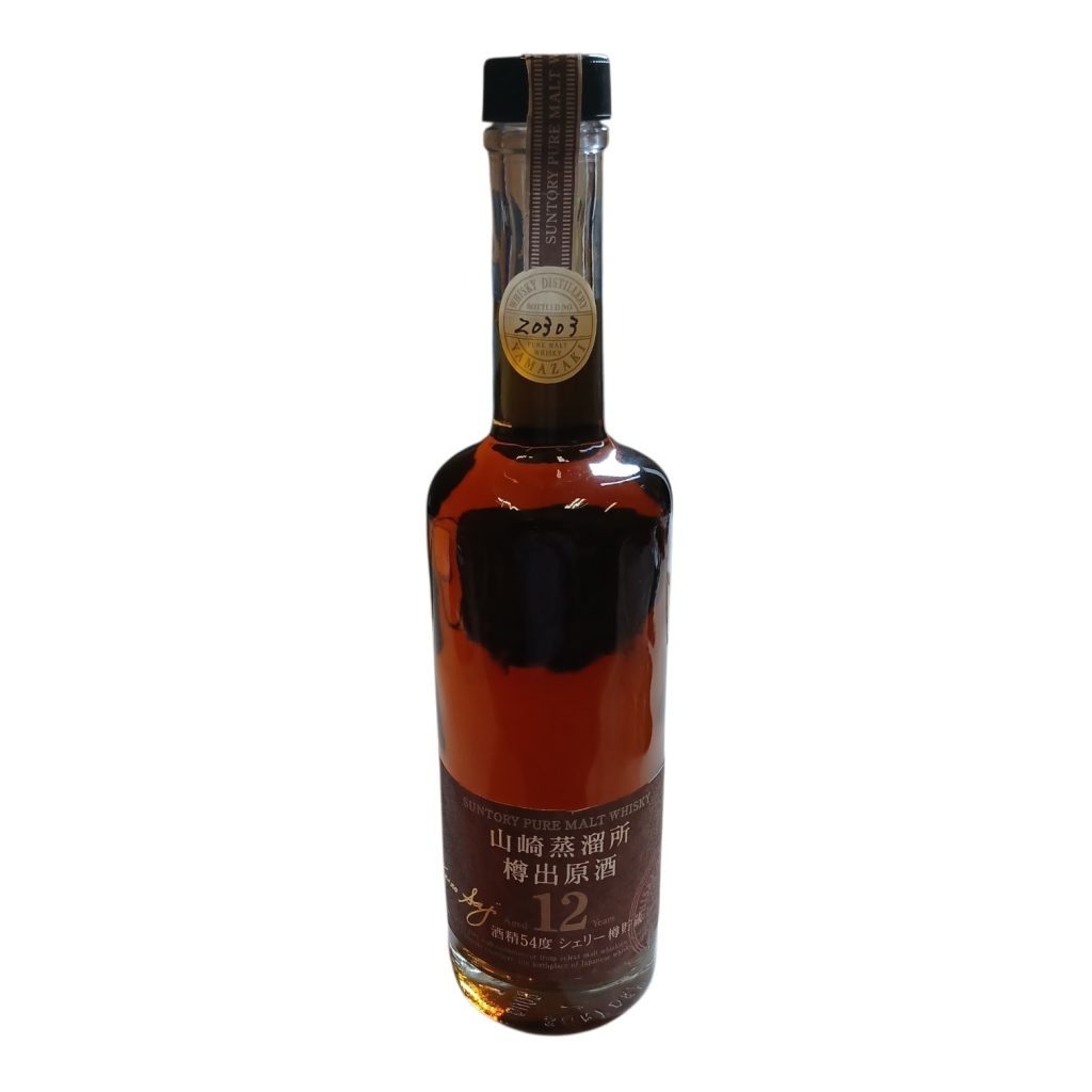 山崎蒸溜所 樽出原酒12年 シェリー樽貯蔵 600ml