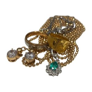 K18 / K18WG / 14K / Pt950 / 刻印不明 / リング チェーン / ネックレス