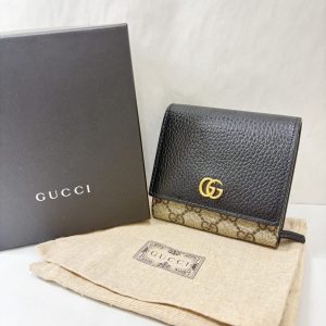 GUCCI / グッチ / GGマーモント / 二つ折り / 財布