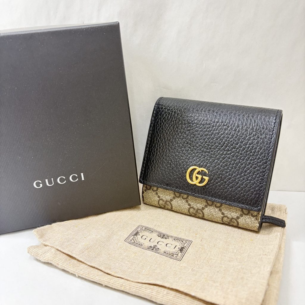 GUCCI / グッチ / GGマーモント / 二つ折り / 財布