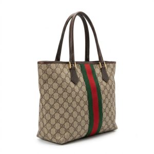 グッチ（GUCCI）シェリーライン GGキャンバス トートバッグ
