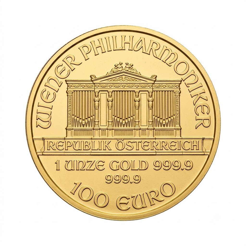 オーストリア ウィーン金貨ハーモニー 1オンス