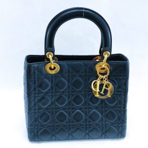 Lady Dior レディディール カナージュ  ラムスキン ゴールド金具