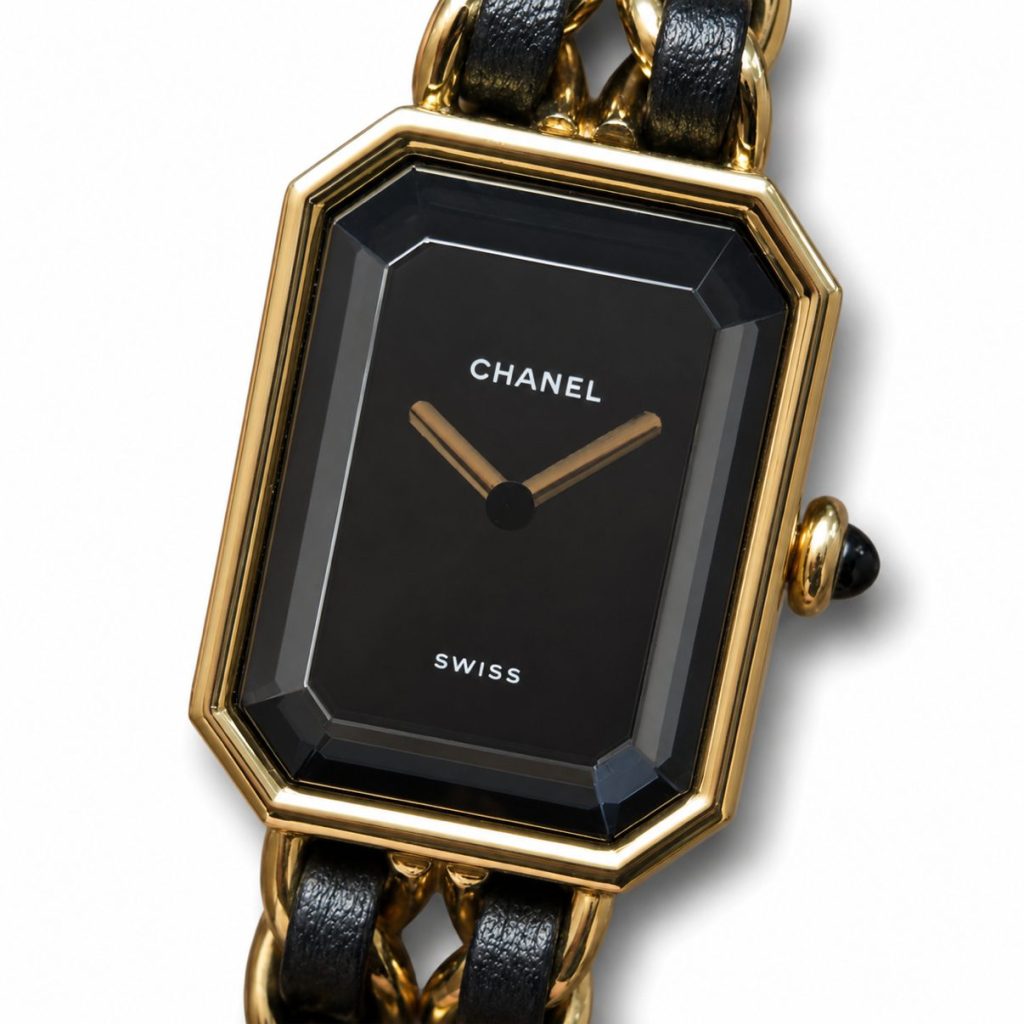 CHANEL プルミエールM 時計 稼働 付属品あり